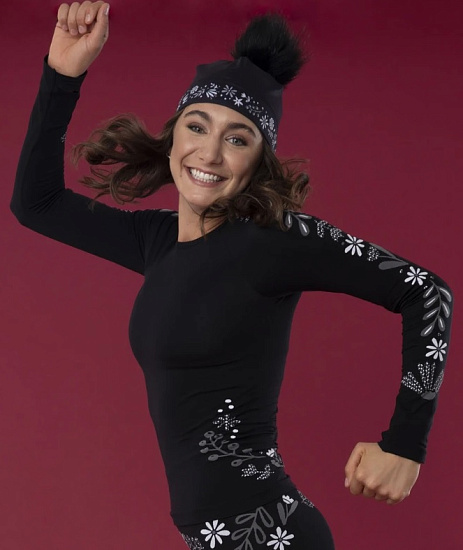 Футболка женская Krimson Klover Ava Black - Фото 4 большая