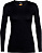 Футболка женская Icebreaker 200 Oasis LS Crewe Black - Фото 1 малая