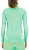 Лонгслив женский UYN Evolutyon Uw Sl Light Green/White/White - Фото 2 малая