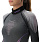 Лонгслив женский UYN Evolutyon Uw Turtle Neck Melange Anthracite Melange/Raspberry/Purple - Фото 6 малая
