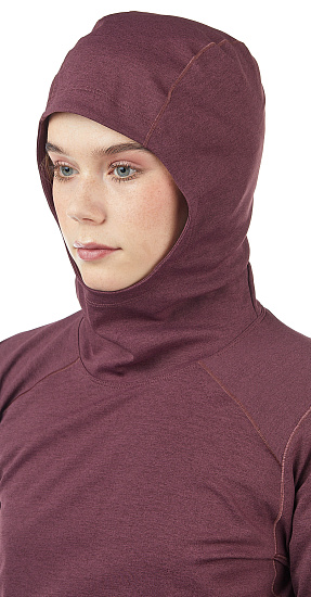 Пулон женский Arcteryx Motus Ar Hoody Rhapsody Heather - Фото 5 большая