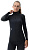 Лонгслив женский UYN Ambityon Uw Zip Up Turtle Neck Blackboard/Anthracite/White - Фото 4 малая