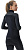 Лонгслив женский UYN Ambityon Uw Zip Up Turtle Neck Blackboard/Anthracite/White - Фото 6 малая