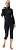 Лонгслив женский UYN Ambityon Uw Zip Up Turtle Neck Blackboard/Anthracite/White - Фото 8 малая