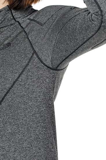 Футболка женская The North Face Summit L1 Top Black Heather - Фото 6 большая