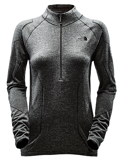 Футболка женская The North Face Summit L1 Top Black Heather - Фото 1 большая