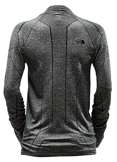 Футболка женская The North Face Summit L1 Top Black Heather - Фото 7 большая