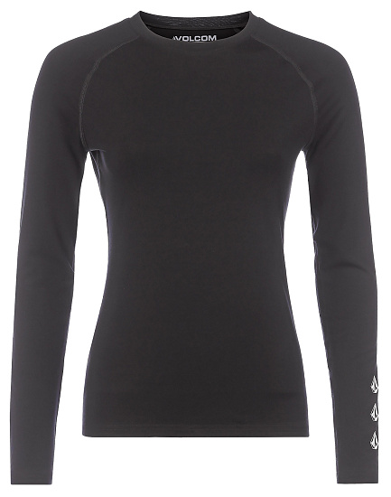 Лонгслив женсий Volcom Merino Blend Black - Фото 1 большая