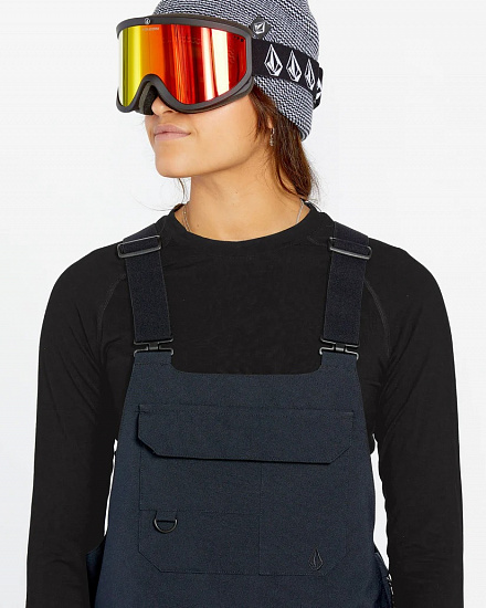Лонгслив женсий Volcom Merino Blend Black - Фото 4 большая