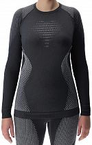 Лонгслив женский UYN Evolutyon Comfort Uw Lg_Sl. Plus size Charcoal/White/Light Grey