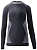 Лонгслив женский UYN Evolutyon Comfort Uw Plus size Charcoal/White/Light Grey - Фото 1 малая