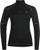 Пулон женский Odlo Active X-Warm Eco Half Zip Black