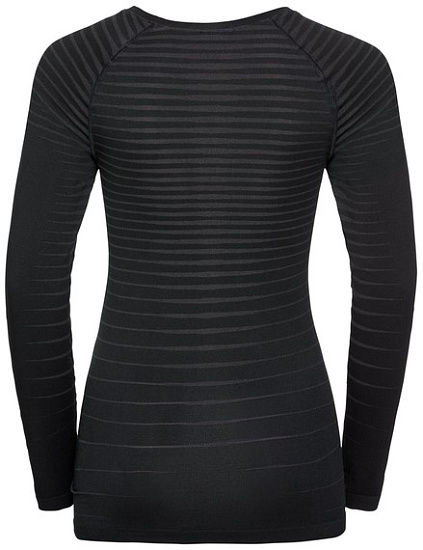 Футболка женская Odlo Performance Light LS Черный - Фото 2 большая