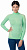 Футболка женская UYN Evolutyon Uw Lg_Sl Turtle Neck Light Green/White/White - Фото 2 малая