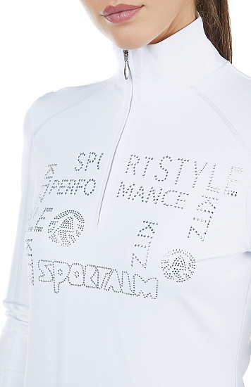 Пулон женский Sportalm Southstar RL Optical white - Фото 7 большая