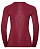 Футболка женская Odlo Top L/S Performance Warm Rumba Red/Mesa Rose - Фото 2 малая