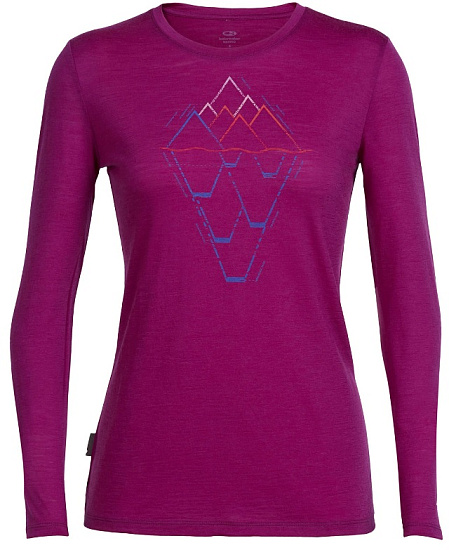 Icebreaker Tech Lite LS Crewe Steep 