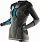 Футболка женская X-Bionic Apani Merino BY SL Roundneck Black/Grey/Turquoise - Фото 1 малая