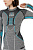 Футболка женская X-Bionic Apani Merino BY SL Roundneck Black/Grey/Turquoise - Фото 5 малая