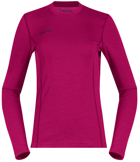 Футболка женская Bergans Akeleie BeetRed/Raspberry - Фото 1 большая