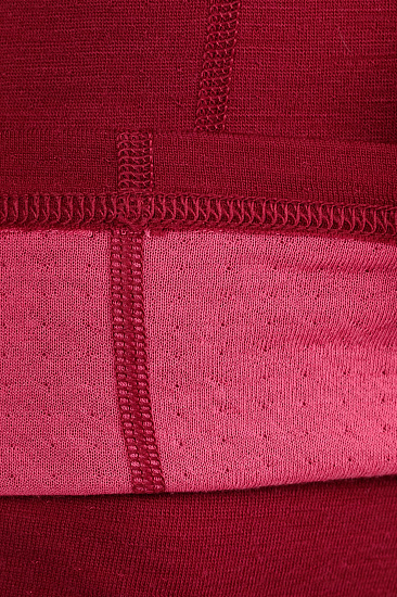 Футболка женская Bergans Akeleie BeetRed/Raspberry - Фото 9 большая