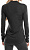 Лонгслив женский CEP C81MW Cold Weather Merino Black - Фото 4 малая