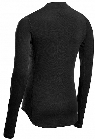 Лонгслив женский CEP C81MW Cold Weather Merino Black - Фото 2 большая