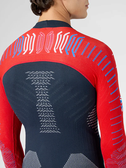 Футболка UYN Natyon 30 Uw Lg Sl Turtle Neck Great Britain - Фото 6 большая