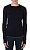 Футболка женская Icebreaker 200 Zone Seamless LS Crewe Black - Фото 1 малая