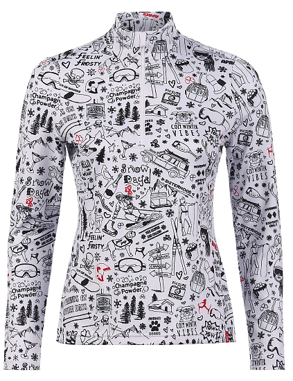 Пулон женский Krimson Klover Graffiti White - Фото 1 большая