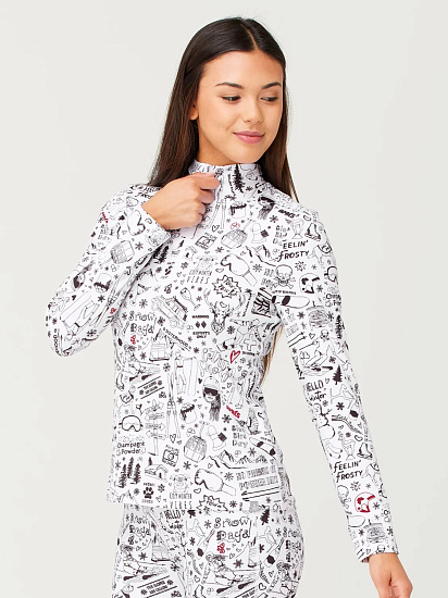 Пулон женский Krimson Klover Graffiti White - Фото 4 большая