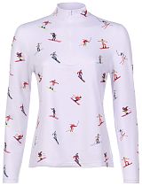 Лонгслив женский Krimson Klover Multi Skiers White