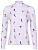 Лонгслив женский Krimson Klover Multi Skiers White - Фото 1 малая