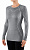 Лонгслив женский Falke Shirt Ls Comf Серый - Фото 1 малая