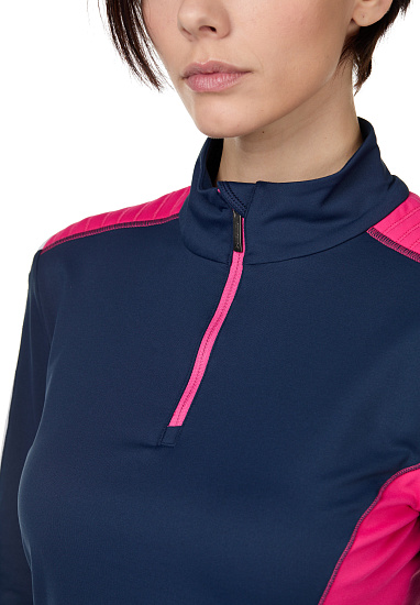 Пулон женский Head Aster Midlayer Darkblue/Pink - Фото 5 большая