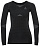Лонгслив женский Odlo Performance Evolution Warm LS Черный/Темно-Серый Графит - Фото 1 малая