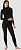 Лонгслив женский UYN Evolutyon Biotech Uw Zip Up Black - Фото 8 малая