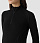 Лонгслив женский UYN Evolutyon Biotech Uw Zip Up Black - Фото 9 малая