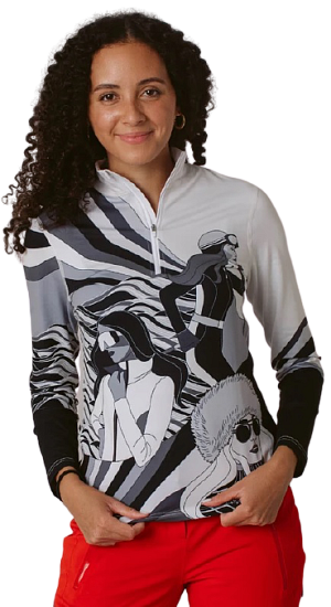 Футболка женская Krimson Klover Vixen Black - Фото 2 большая