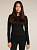 Лонгслив женский Icebreaker ZoneKnit 200 Black - Фото 2 малая