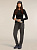 Лонгслив женский Icebreaker ZoneKnit 200 Black - Фото 7 малая