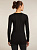 Лонгслив женский Icebreaker 200 Oasis+ Black/Jet Hthr/Undyed/Cb - Фото 2 малая