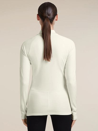 Лонгслив женский Icebreaker 300 MerinoFine Polar Hz Undyed - Фото 3 большая