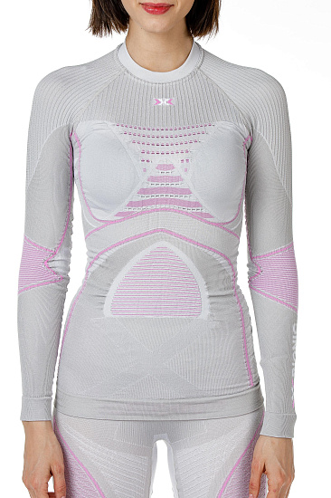 Футболка женская X-Bionic Radiactor EVO Shirt Long Sleeves Round Neck - Фото 5 большая
