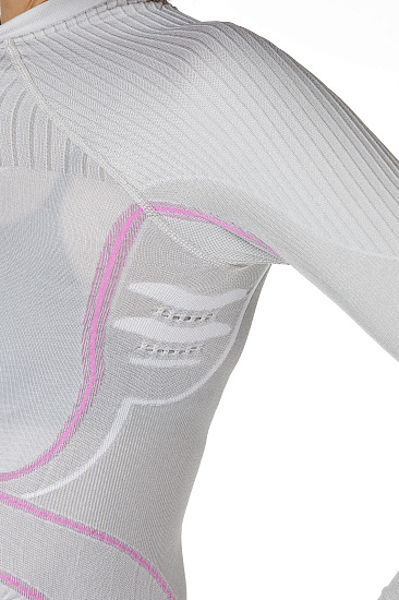 Футболка женская X-Bionic Radiactor EVO Shirt Long Sleeves Round Neck - Фото 7 большая