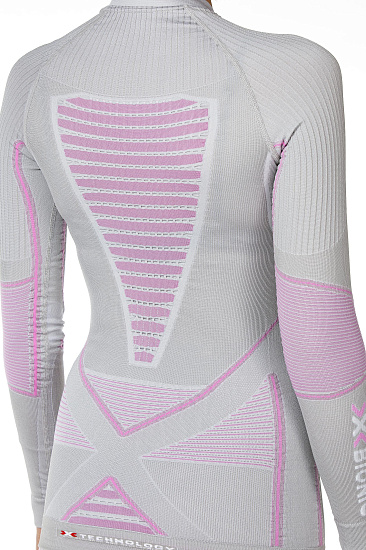 Футболка женская X-Bionic Radiactor EVO Shirt Long Sleeves Round Neck - Фото 8 большая