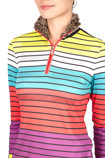 Пулон женский SportAlm Buggl Vibrant Yellow - Фото 6 большая