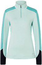 Лонгслив женский Bogner Fire+Ice Mirna Mint/Black
