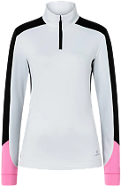 Лонгслив женский Bogner Fire+Ice Mirna White/Pink