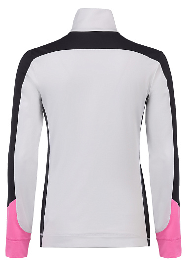 Лонгслив женский Bogner Fire+Ice Mirna White/Pink - Фото 2 большая